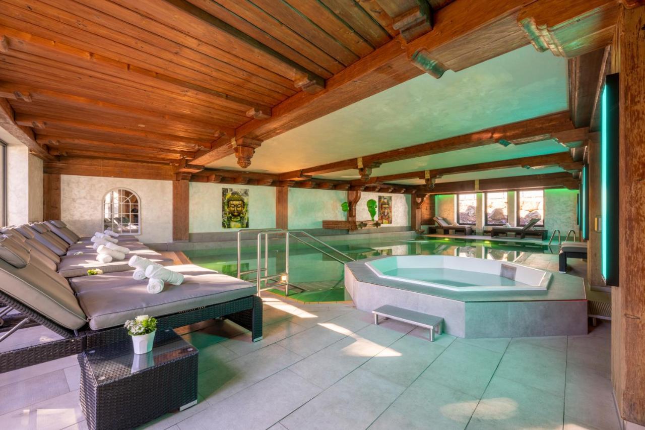 Alpin & Wellness Resort Hotel Ludwig Royal Оберщауфен Екстериор снимка