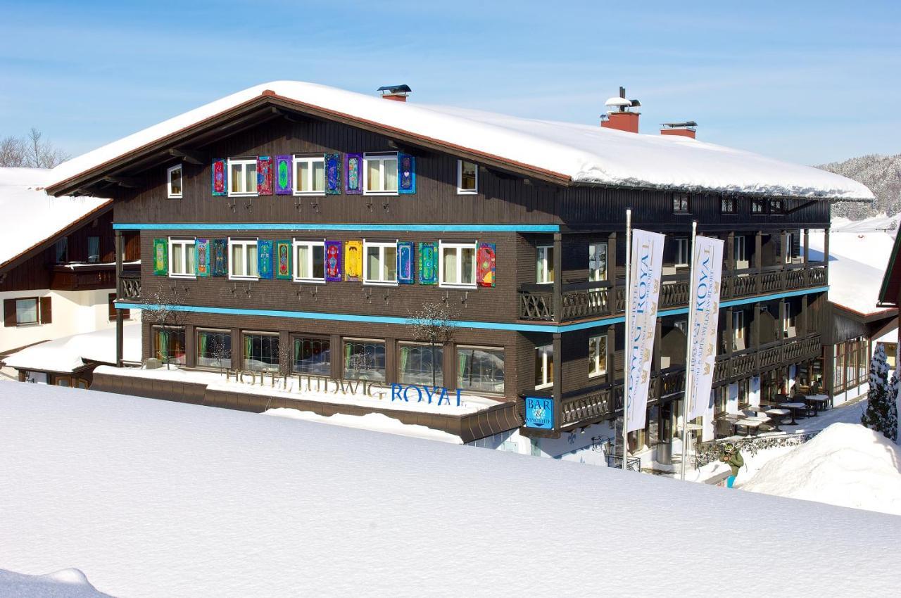 Alpin & Wellness Resort Hotel Ludwig Royal Оберщауфен Екстериор снимка