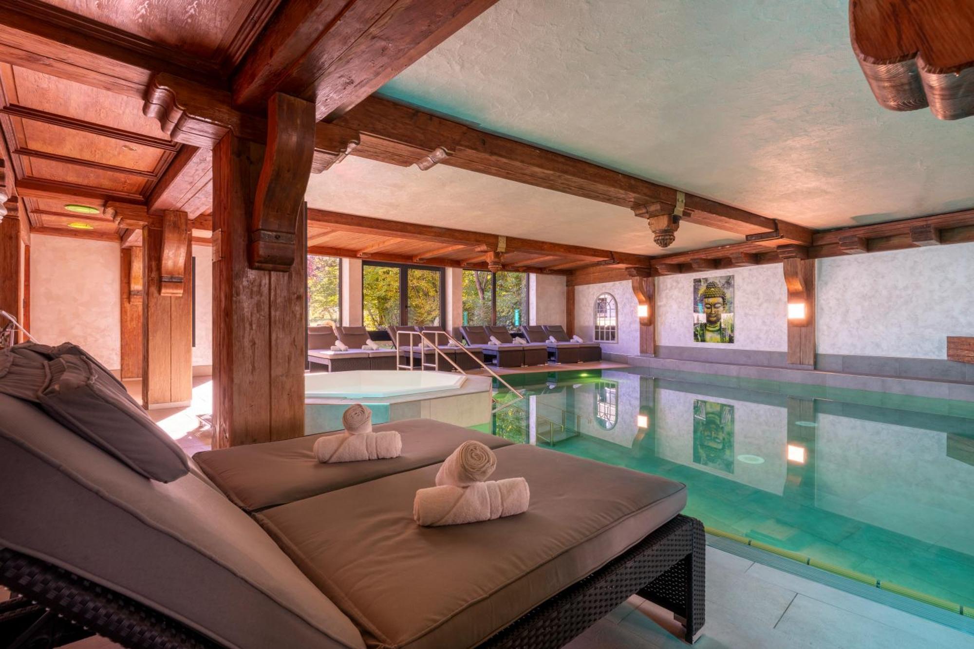 Alpin & Wellness Resort Hotel Ludwig Royal Оберщауфен Екстериор снимка