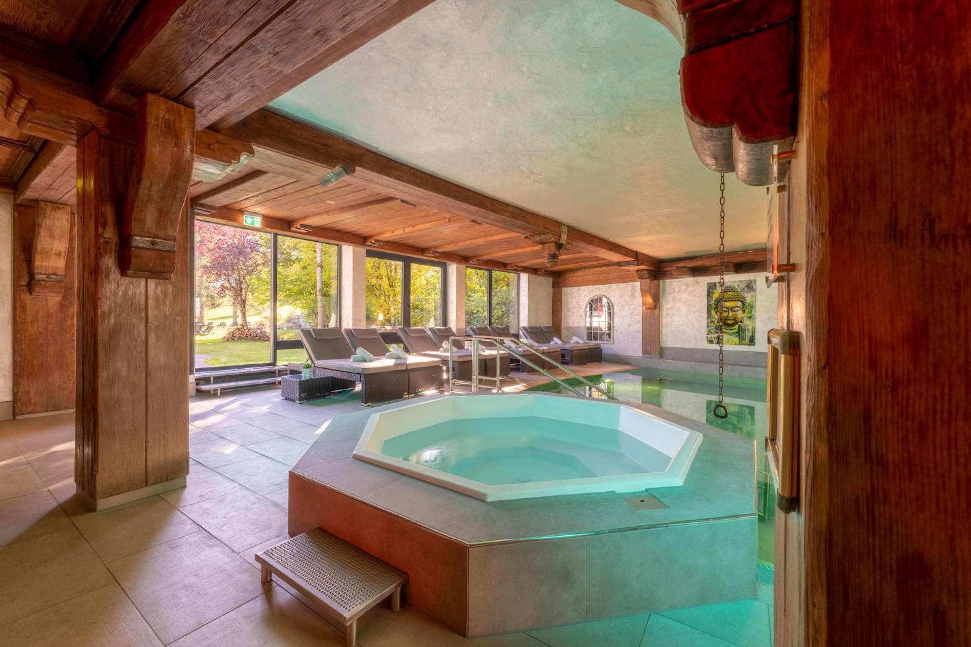 Alpin & Wellness Resort Hotel Ludwig Royal Оберщауфен Екстериор снимка